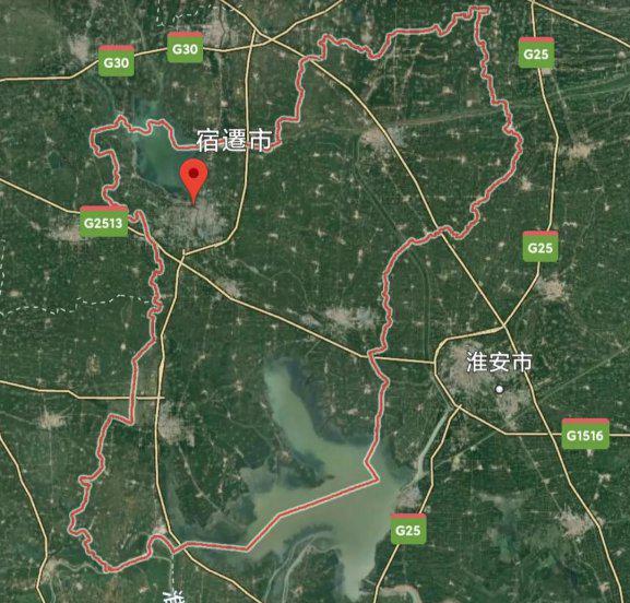 江苏宿迁属于哪个市