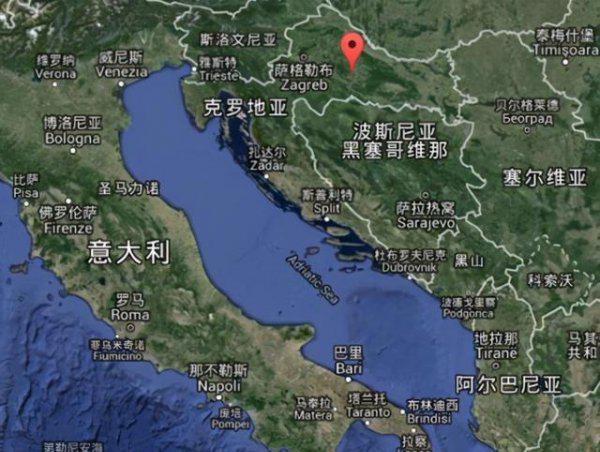 克罗地亚是哪个国家分出来的领土