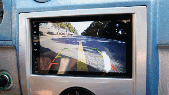 倒车影像怎么看辅助线