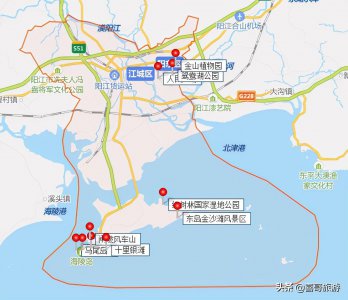 阳江10大必玩景点有哪些 阳江市区旅游景点最好玩的地方