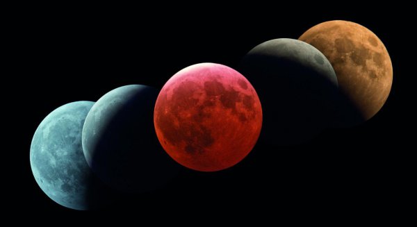 看见血月的人会倒霉吗