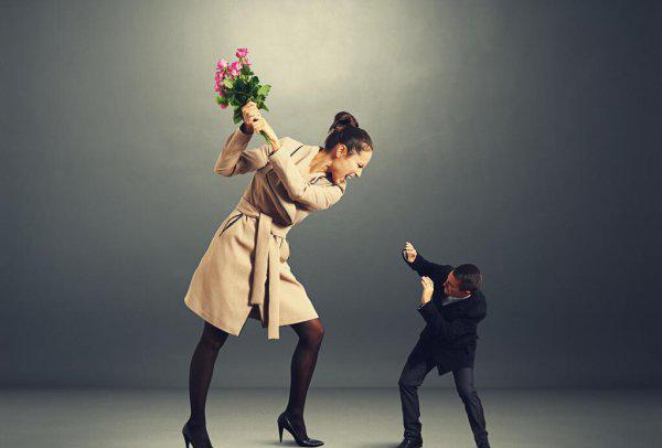 女人开始骂一个男人说明什么意思