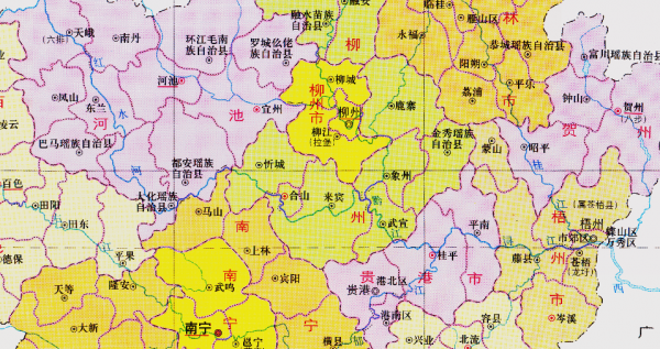 贵港属于哪个省份的城市