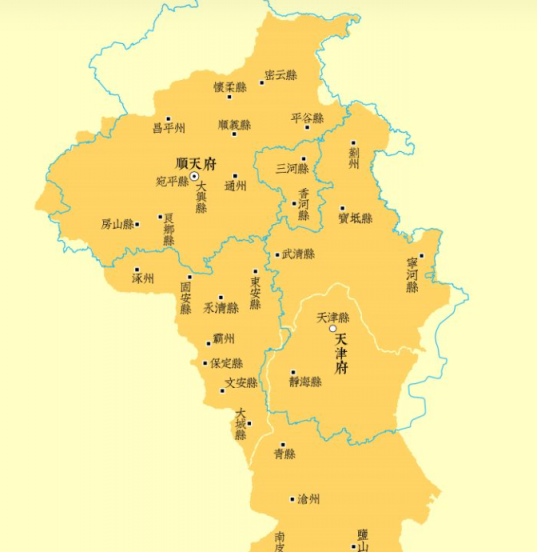 河北划入北京的县