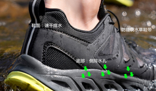 涉水鞋什么意思