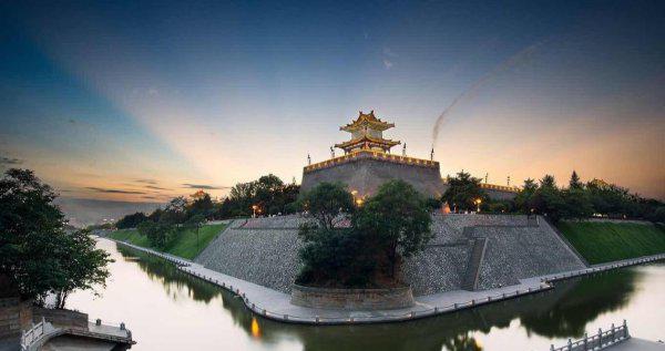 陕西西安城墙多长多宽