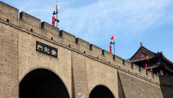 陕西西安城墙多长多宽