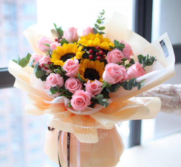 向日葵一般送什么人