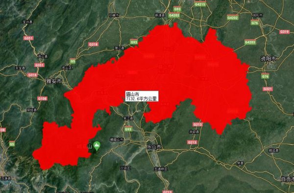 眉山市有几个区县