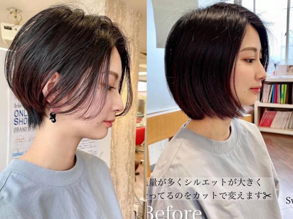 好看的短发发型图片