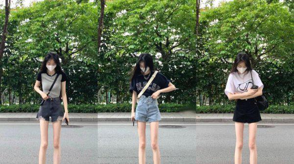 牛仔短裤搭配什么上衣好看