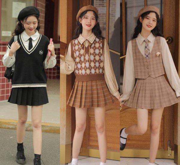 百褶裙搭配什么上衣最好看图片