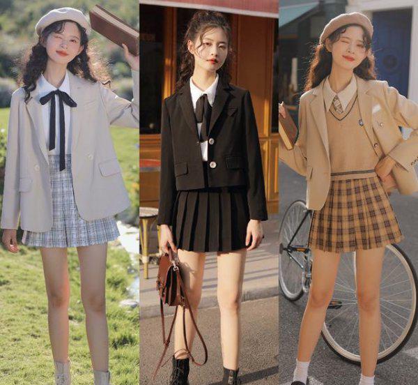 百褶裙搭配什么上衣最好看图片