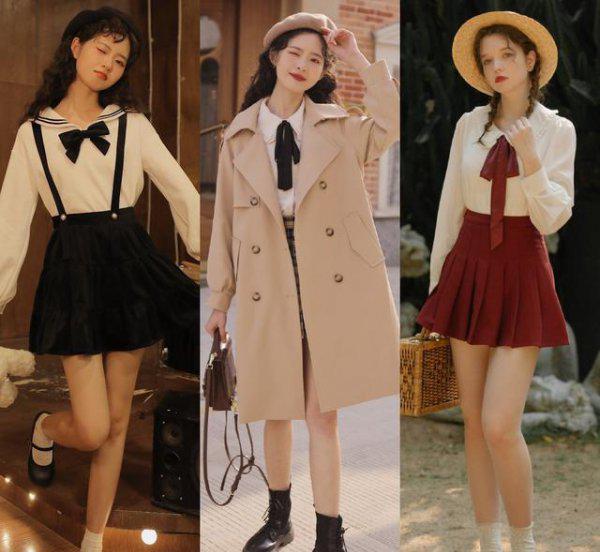 百褶裙搭配什么上衣最好看图片