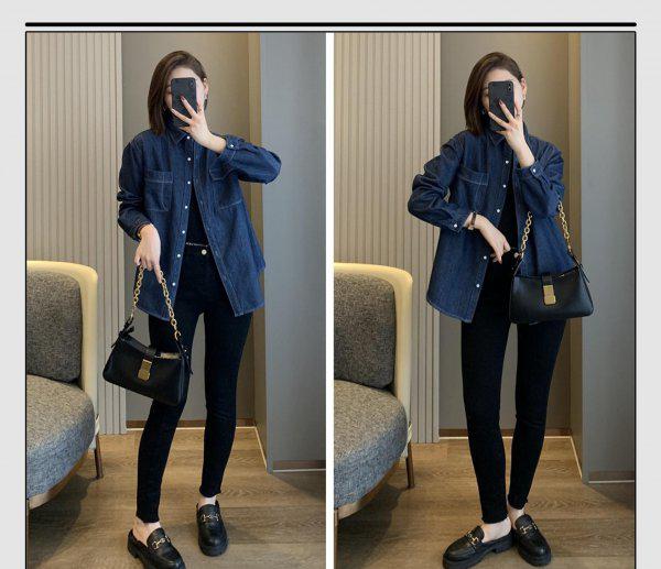 上衣宽松下身如何搭配好看