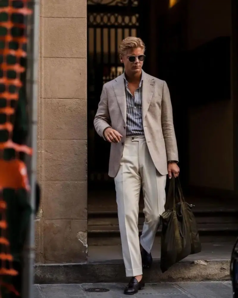 男士穿衣搭配口诀法则