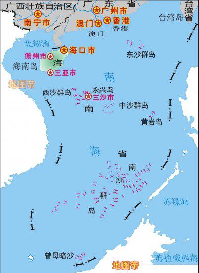 海南在哪里属于哪个省