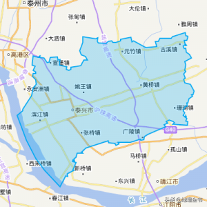 泰兴在哪个省哪个市 江苏省泰兴市地理位置及发展情况
