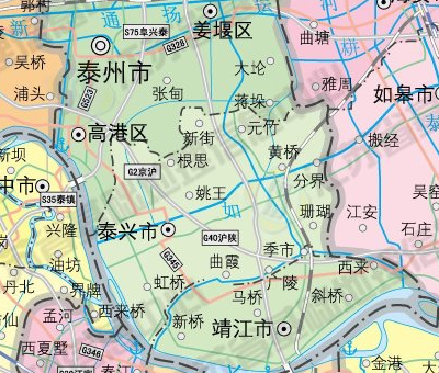 泰兴在哪个省哪个市