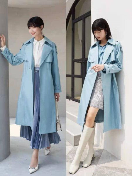 穿风衣配什么裤子和鞋子