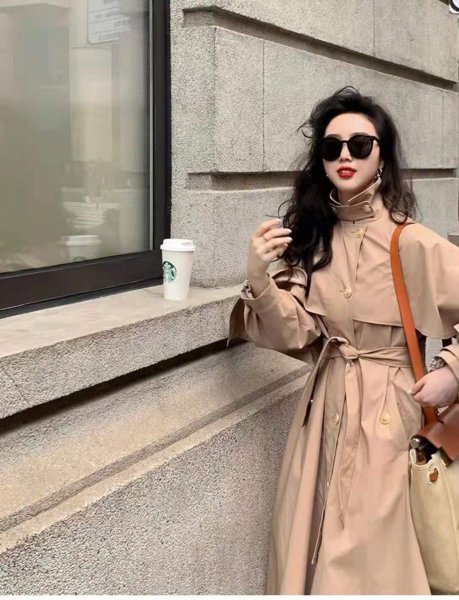 穿风衣配什么裤子和鞋子