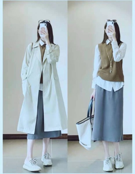 穿风衣配什么裤子和鞋子