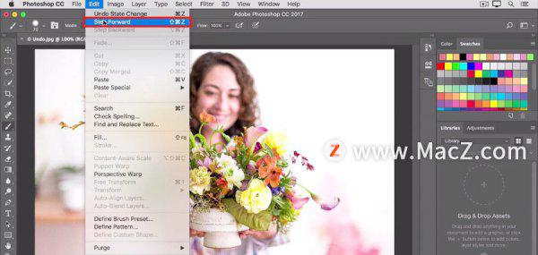 ps怎么撤回到上一步