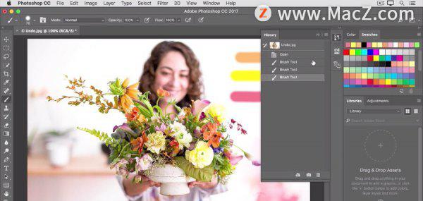 ps怎么撤回到上一步