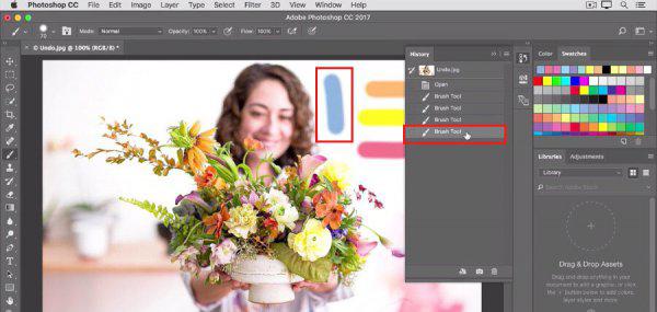 ps怎么撤回到上一步