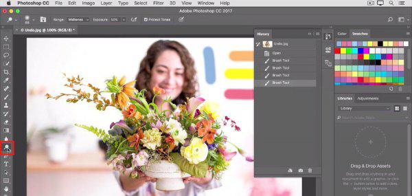 ps怎么撤回到上一步