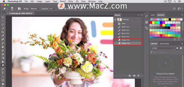 ps怎么撤回到上一步