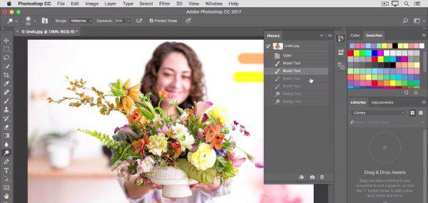 ps怎么撤回到上一步