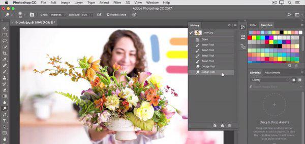 ps怎么撤回到上一步