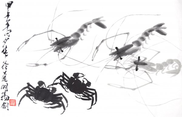 齐白石虾图真迹多少钱