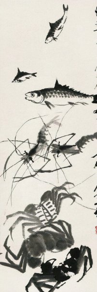 齐白石虾图真迹多少钱