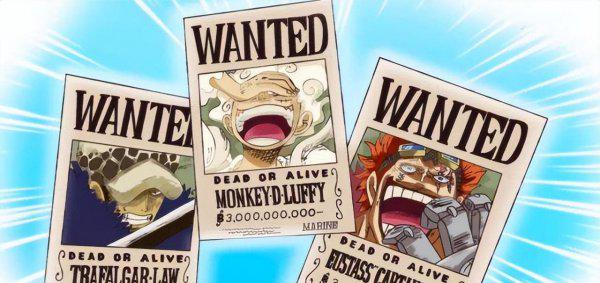 海贼王悬赏金排名前十