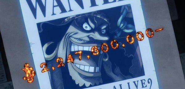 海贼王悬赏金排名前十