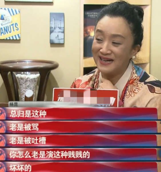 女演员杨昆个人简历