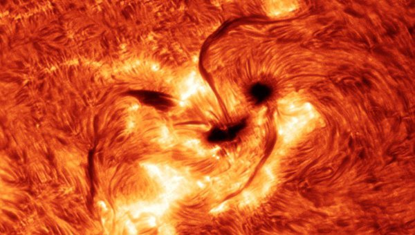 太阳黑子是什么物质