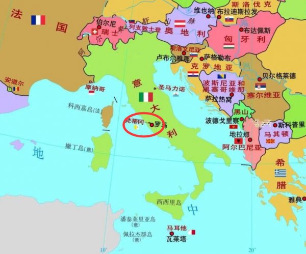 梵蒂冈在哪个国家里面