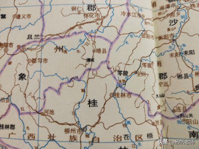 桂林在哪个省 广西省桂林的区划格局形成的历史简介