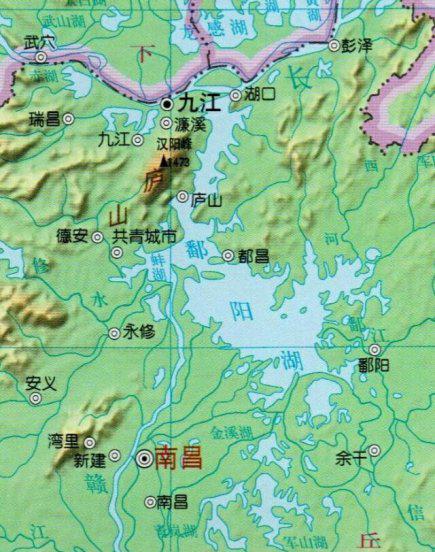 鄱阳湖属于江西哪个市管