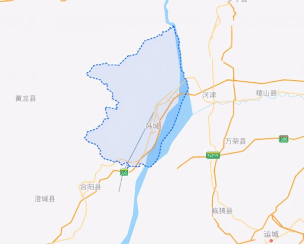 陕西韩城属于哪个市