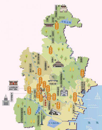 天津海拔高度是多少米