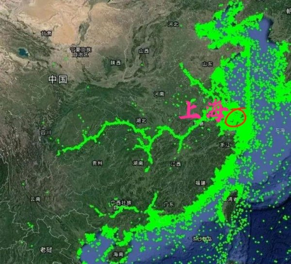 上海位于中国的哪个方向