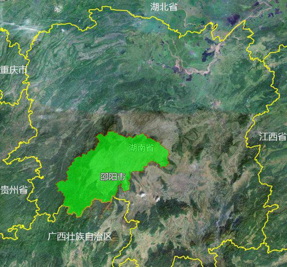 邵阳有几个区几个市几个县