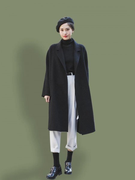 黑色鞋子怎么搭配衣服裤子