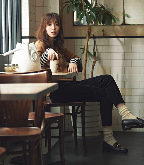 厚底乐福鞋怎么搭配衣服