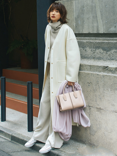 羊绒大衣怎么搭配好看图片