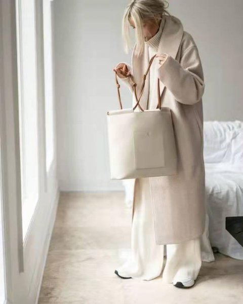 羊绒大衣怎么搭配好看图片